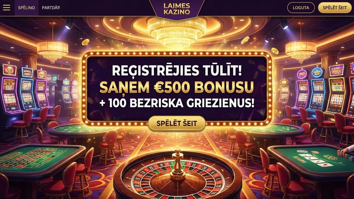 Reģistrācija ar bonusu